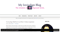 Desktop Screenshot of myinvisalignblog.com